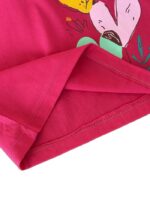 تیشرت و شلوارک پنبه راحتی دخترانه بادکنک قلبی - Image 10