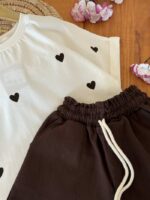 تیشرت باکسی و شلوارک بیرونی هیلوا - Image 8