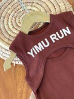 تاپ و شلوار کتان بیرونی دخترانه RUN - Image 7