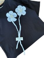 تیشرت و شلوارک کتان بیرونی دخترانه دو گل - Image 6