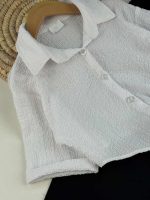 شومیز و شلوار کتان بیرونی دخترانه دیبا - Image 9