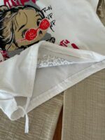 کراپ و شلوار بیرونی دخترانه دختر عینکی - Image 10