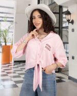 شومیز بیرونی دخترانه miu - Image 4