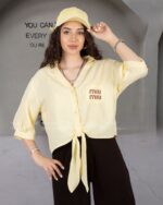 شومیز بیرونی دخترانه miu